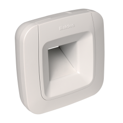 Bouche hygroréglable cuisine C66 10-50/90 m³/h D125 mm push 230V blanc - ALDES - 11015324