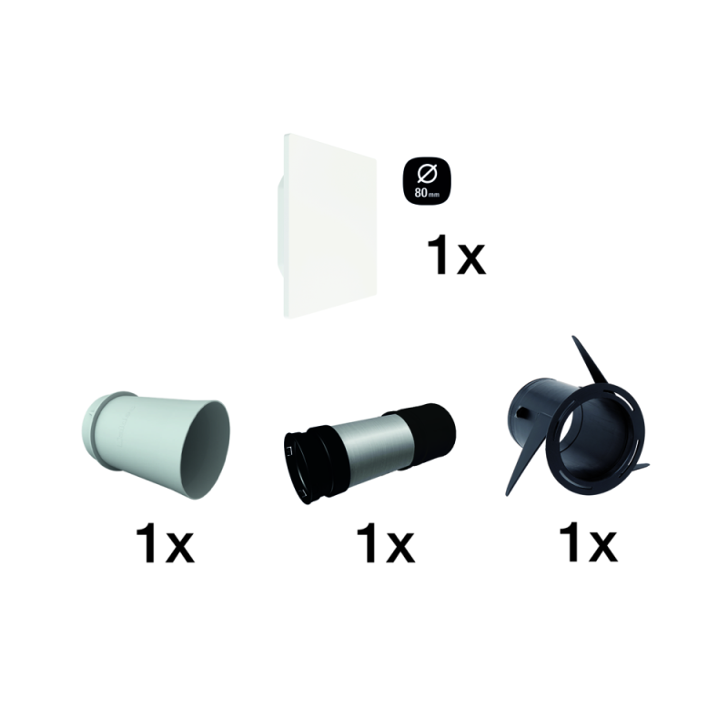 Kit complémentaire de ventilation - OPTIFLEX + COLORLINE - ALDES