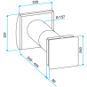 VMC double-flux pièce par pièce Nano Air® 50 - ALDES - 11023463