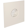 Diffuseur fixe pour dalles de plafond 600x600 acier blanc - SC832TP - ALDES