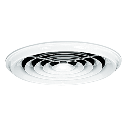 Diffuseur circulaire concentrique fixe en acier blanc - SC831 - ALDES