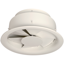 Diffuseur grande hauteur thermo blanc avec adaptation auto selon t° - AR883 THERMO - ALDES