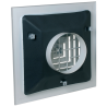 Diffuseur fixe isolé + plenum dalle plafond 600x600 acier blanc - SF704R TP - ALDES