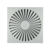 Diffuseur fixe hélicoïdal pour dalle plafond 600x600 acier blanc SF 786 - ALDES - 11051133