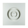 Diffuseur soufflage réglable circulaire acier blanc dalle 600x600 A842 TP - ALDES