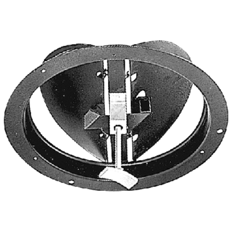 Registre circulaire en acier pour diffuseur circulaire fixe SC 831 - BY - ALDES