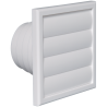 Grille extérieure VPA D 186x186 mm blanc - ALDES - 11001500