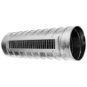 Grille sur conduit simple déflexion de soufflage en acier GD 102 - ALDES