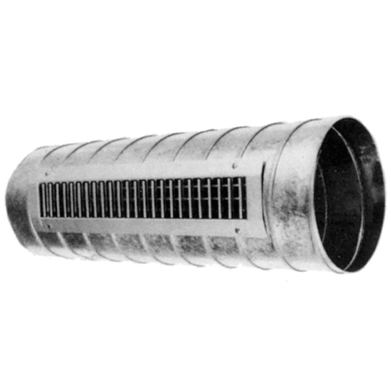 Grille sur conduit double déflexion de soufflage en acier GD 102D - ALDES