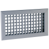 Grille double déflexion de soufflage en aluminium SC 102D par clips - ALDES