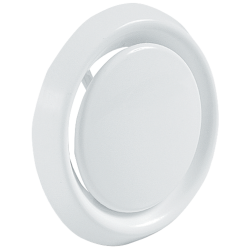 Bouche à noyau réglable de soufflage et reprise plastique blanc SR 149 - ALDES