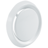 Bouche à noyau réglable de soufflage et reprise plastique blanc SR 149 - ALDES