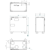 VMC double flux InspirAIR® Top 600 configuration gauche - ALDES - 11027177