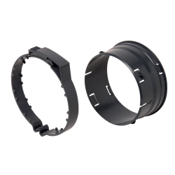 EasyCLIP Algaine collier + raccord Ø 125 mm - ALDES - 11033010