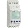 Thermostat digital modulaire mode chaud/froid à 1 pt de consigne. 1 NO/NF 16A. - LETTEL - CRT2-2D