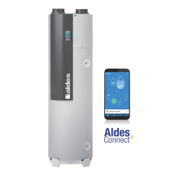 Chauffe-eau thermodynamique T.Flow Hygro+ 200L - ALDES