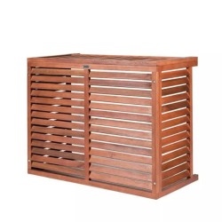 Cache unité extérieure bois - DECOCLIM