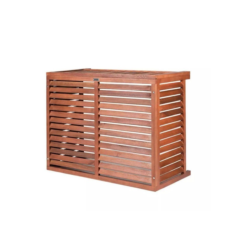 Cache unité extérieure bois - DECOCLIM