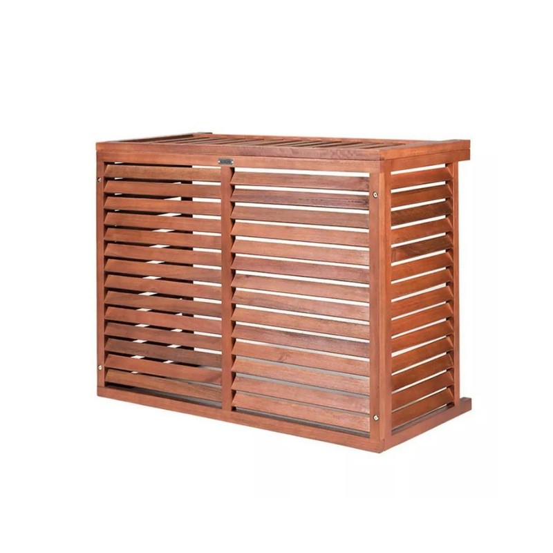 Cache unité extérieure bois - DECOCLIM