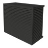 Cache unité extérieure aluminium anthracite - DECOCLIM