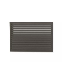 Face arrière pour cache en aluminium - DECOCLIM