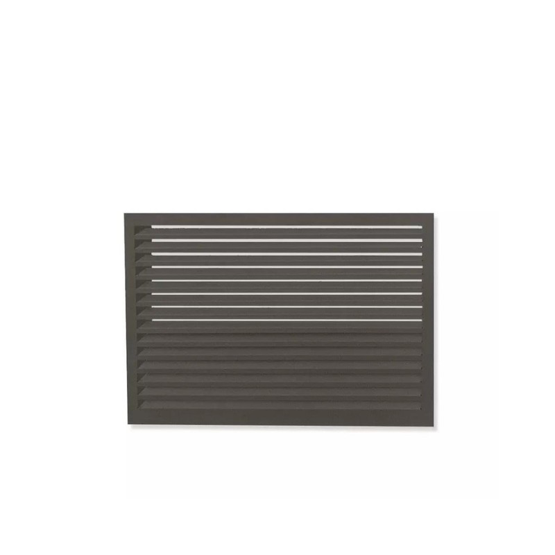 Face arrière pour cache en aluminium - DECOCLIM