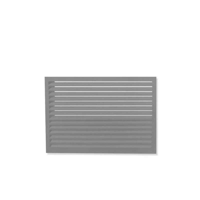 Face arrière pour cache en aluminium - DECOCLIM