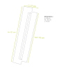 Lot de 2 joues latérales en aluminium - DECOCLIM
