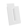 Lot de 2 joues latérales en aluminium pour extension - DECOCLIM