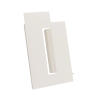 Lot de 2 joues latérales en aluminium pour extension - DECOCLIM