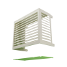 Sous-face pour cache en aluminium - DECOCLIM