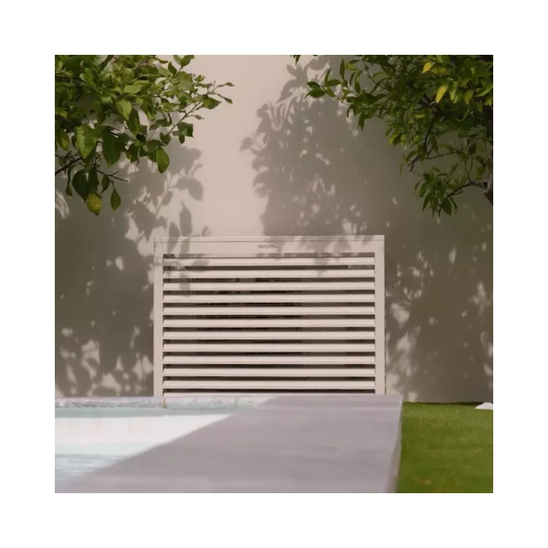 Cache unité extérieure en aluminium - DECOCLIM