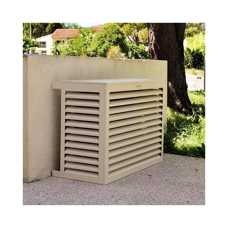 Cache unité extérieure en aluminium - DECOCLIM