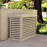 Cache unité extérieure en aluminium - DECOCLIM
