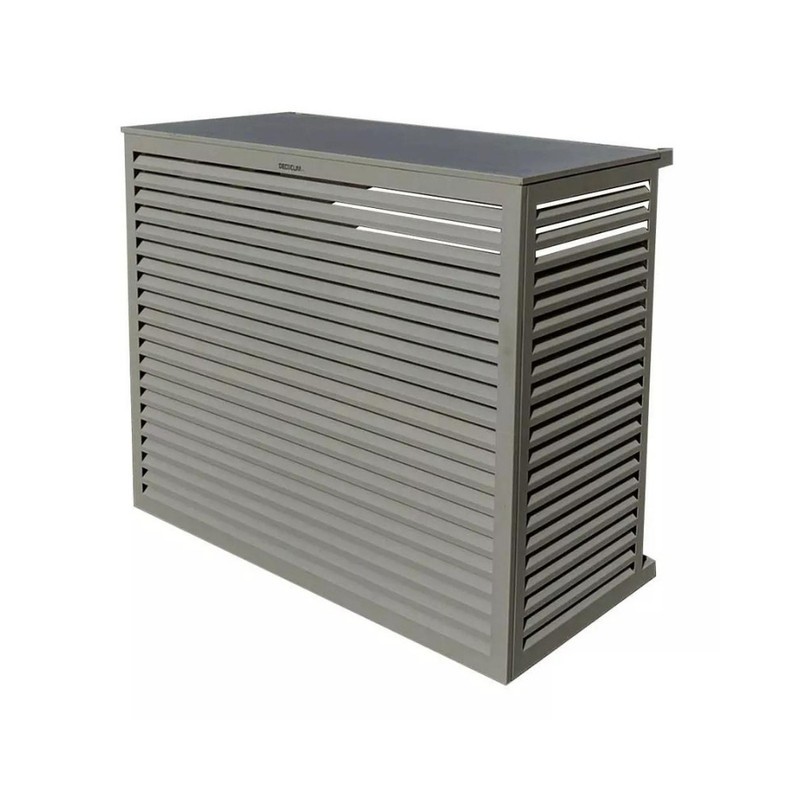 Cache unité extérieure en aluminium - DECOCLIM