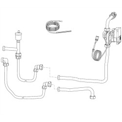 Kit sonde sanitaire pour ballon d'eau chaude sanitaire Conforto - ATLANTIC - 074603