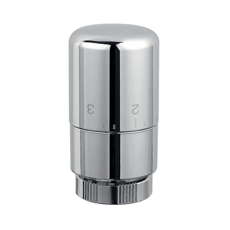 Tête thermostatique pour sèche-serviettes chrome - ATLANTIC - 850321