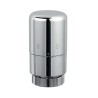 Tête thermostatique pour sèche-serviettes chrome - ATLANTIC - 850321