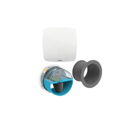 Kit e-Twist&Go avec 1 Piquage 125 Cuisine + 1 Bouche Line pour VMC Hygrogenius - ATLANTIC - 526289