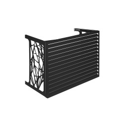 Cache-clim Initiale gris - ATLANTIC - 875119
