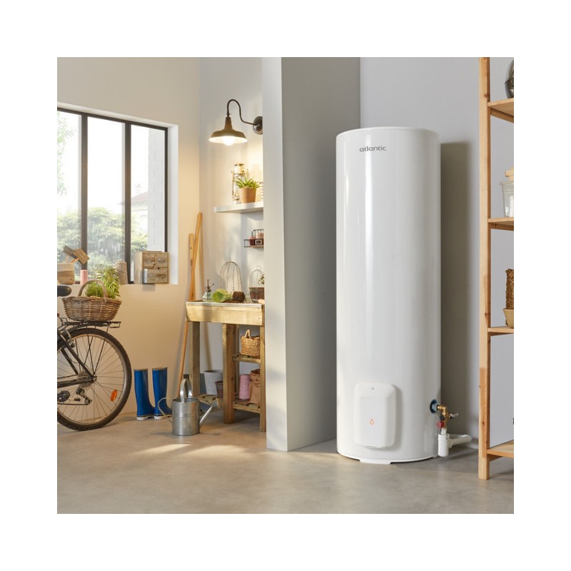 ATLANTIC - Chauffe-eau électrique Zénéo ACI Hybride vertical sur socle 200L - 154317