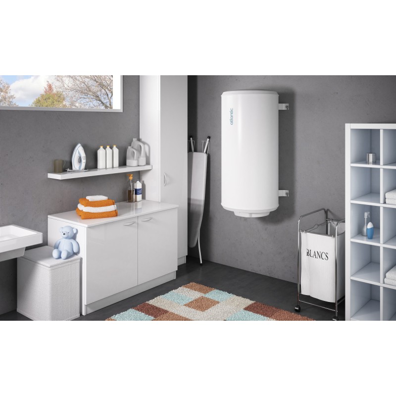 Chauffe-eau électrique Chaufféo blindé vertical mural compact 200L - ATLANTIC - 021227