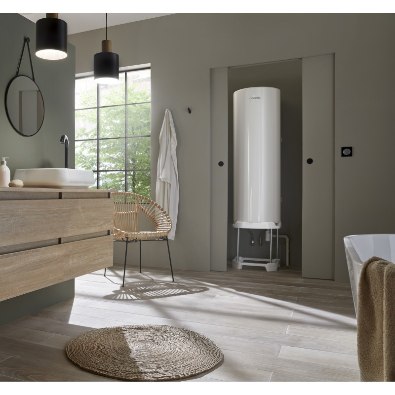 Chauffe-eau électrique Zénéo ACI Hybride vertical mural standard 150L - ATLANTIC - 153111