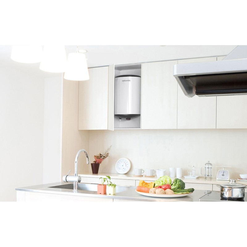 Chauffe-eau électrique petite capacité compact sur évier 15L - ATLANTIC - 325216