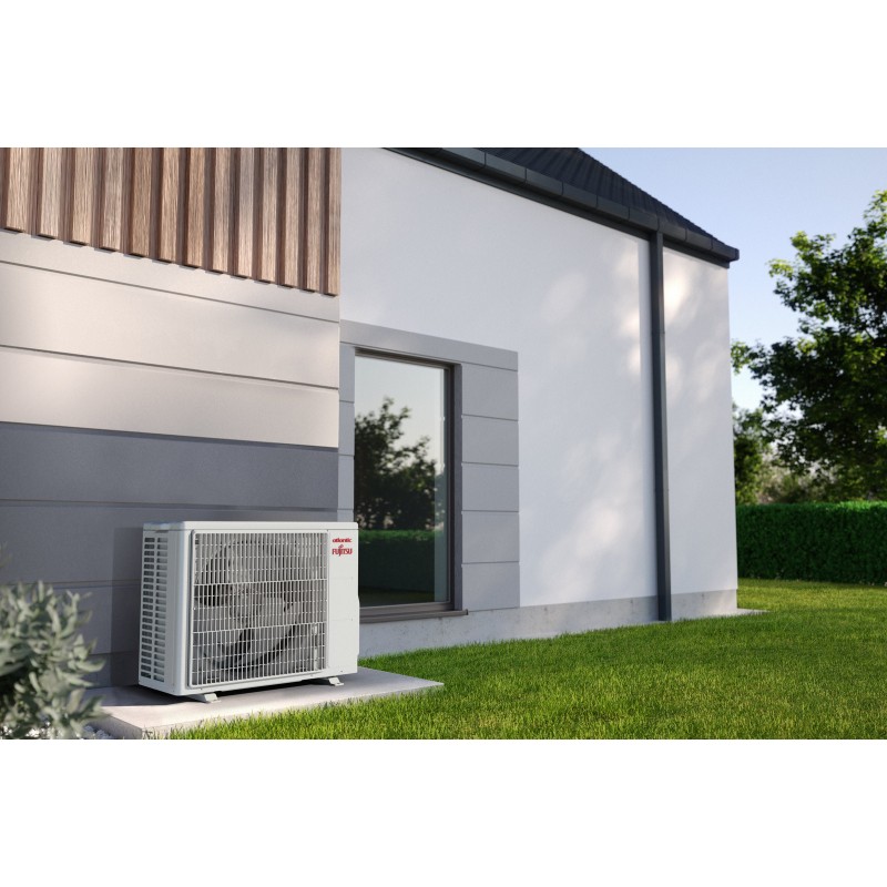 Climatisation unité extérieure R32 Takao KBTA pour 4 unités intérieures 8000W - ATLANTIC - 872128