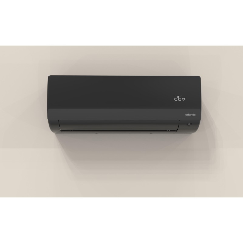 Climatisation unité intérieure murale R32 MURAO Premium noir 2100W - ATLANTIC - 873981