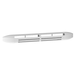 Kit entrée d'air hygroréglable acoustique + grille de façade noir - ATLANTIC - 526508