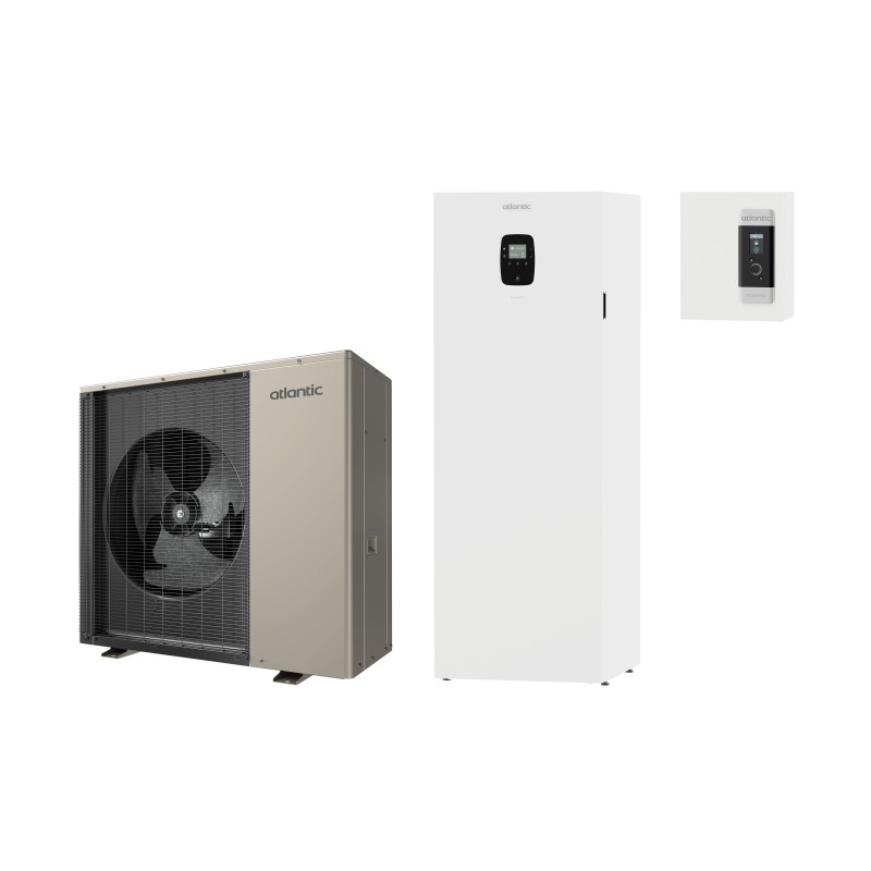 Pompe à chaleur hybride Hybrellia 11 kW / 24 kW - ATLANTIC - 524919