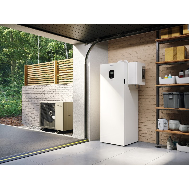 Pompe à chaleur hybride Hybrellia 11 kW / 24 kW - ATLANTIC - 524919