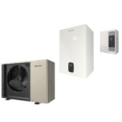 Pompe à chaleur hybride murale monobloc gaz Hybea 11 kW Duo 25 kW - ATLANTIC - 527437